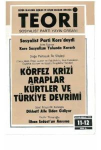 Teori 11-12 - Kasım 1990