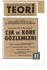 Sosyalizmin eğitim felsefesi ve yeni insan | Teori Temmuz 1992