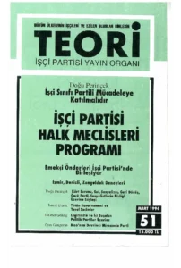 işçi partisi halk meclisleri programı | Teori Mart 1994