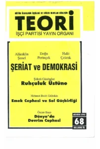 ŞERİAT VE DEMOKRASİ | Teori Ağustos 1995