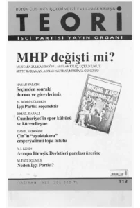 MHP DEĞİŞTİ Mİ? | Teori Haziran 1999