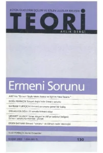 SOVYET ARŞİVİNDE ERMENİ SORUNU | Teori Kasım 2000