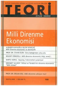 milli direnme ekonomisi | Teori Mayıs 2003