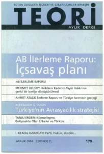 abd ilerleme raporu: iç savaş planı | Teori Aralık 2004