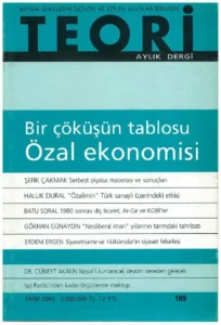 bir çöküşün tablosu: özal ekonomisi | Teori Ekim 2005
