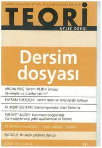 dersim dosyası | Teori Şubat 2010
