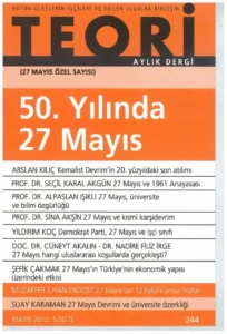 50. YILINDA 27 MAYIS | Teori Mayıs 2010