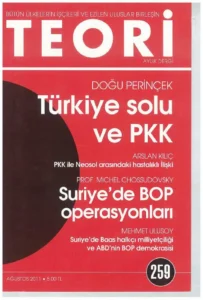 türkiye solu ve pkk | Teori Ağustos 2011