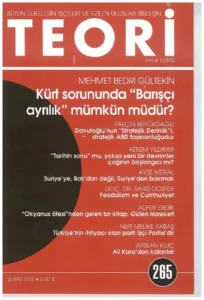 kürt sorununda barışçı ayrılık mümkün müdür? | Teori Şubat 2012