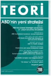 abd'nin yeni stratejisi | Teori Mart 2012