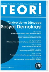 türkiye'de ve dünyada sosyal demokrasi | Teori Temmuz 2012