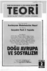 Doğu Avrupa ve Sosyalizm | Teori Şubat 1990