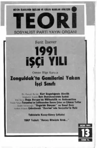 iŞÇİ YILI- DOĞU AVRUPA'DA MİLLİYETÇİLİK VE ANTİSEMİTİZM | Teori Ocak 1991