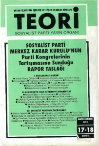 Teori 17-18 - Mayıs 1991