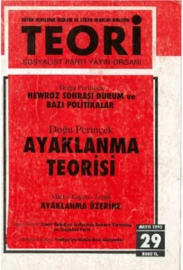 AYAKLANMA TEORİSİ | Teori Mayıs 1992