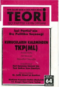 KÜRT SORUNU- işçi partisi'nin dış politika seçeneği | Teori Nisan 1995