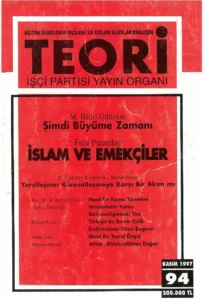 İSLAM VE EMEKÇİLER | Teori Kasım 1997