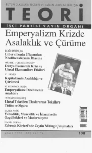 emperyalizm krizde: asalaklık ve çürüme | Teori Ocak 1999