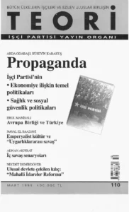emperyalist kültür ve uygarlıklar arası savaş | Teori Mart 1999