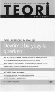 DEVRİMCİ BİR YÜZYILA GİRERKEN | Teori Ocak 2000