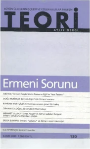 SOVYET ARŞİVİNDE ERMENİ SORUNU | Teori Kasım 2000