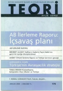 abd ilerleme raporu: iç savaş planı | Teori Aralık 2004