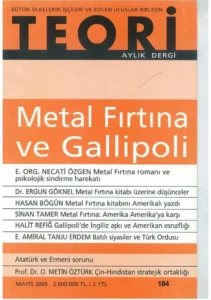 metal fırtına ve gallipoli | Teori Mayıs 2005