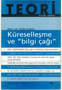 küreselleşme ve bilgi çağı | Teori Temmuz 2005