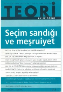 seçim sandığı ve meşruiyet | Teori Ekim 2007