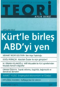 kürt'le birleş abd'yi yen | Teori Ekim 2009