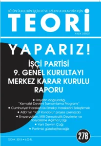 Teori 276 - Ocak 2013