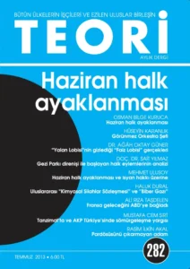 HAZİRAN HALK AYAKLANMASI | Teori Temmuz 2013