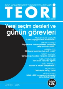 Teori 292 - Mayıs 2014