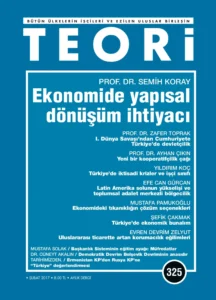 ekonomide yapısal dönüşüm ihtiyacı | Teori Şubat 2017