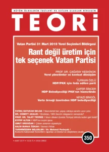 Vatan Partisi 31 Mart 2019 Yerel Seçimleri Bildirgesi | Teori Mart 2019