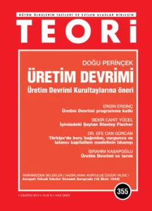 ÜRETİM DEVRİMİ KURULTAYLARINA ÖNERİ | Teori Ağustos 2019