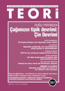 ÇAĞIMIZIN TİPİK DEVRİMİ: ÇİN DEVRİMİ | Teori Ekim 2019