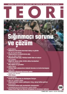 SIĞINMACI SORUNU VE ÇÖZÜM | Teori Temmuz 2022